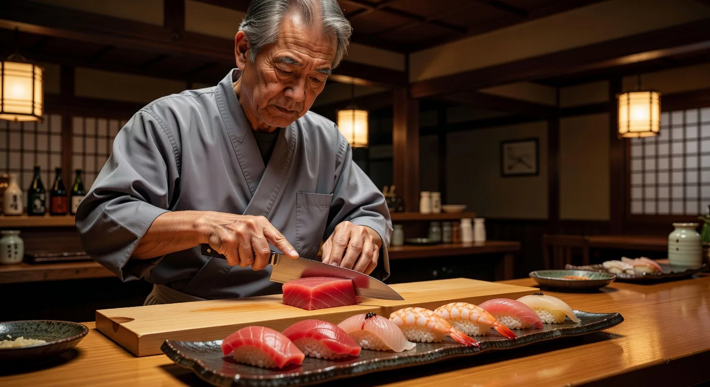Sushi Chef Preparation