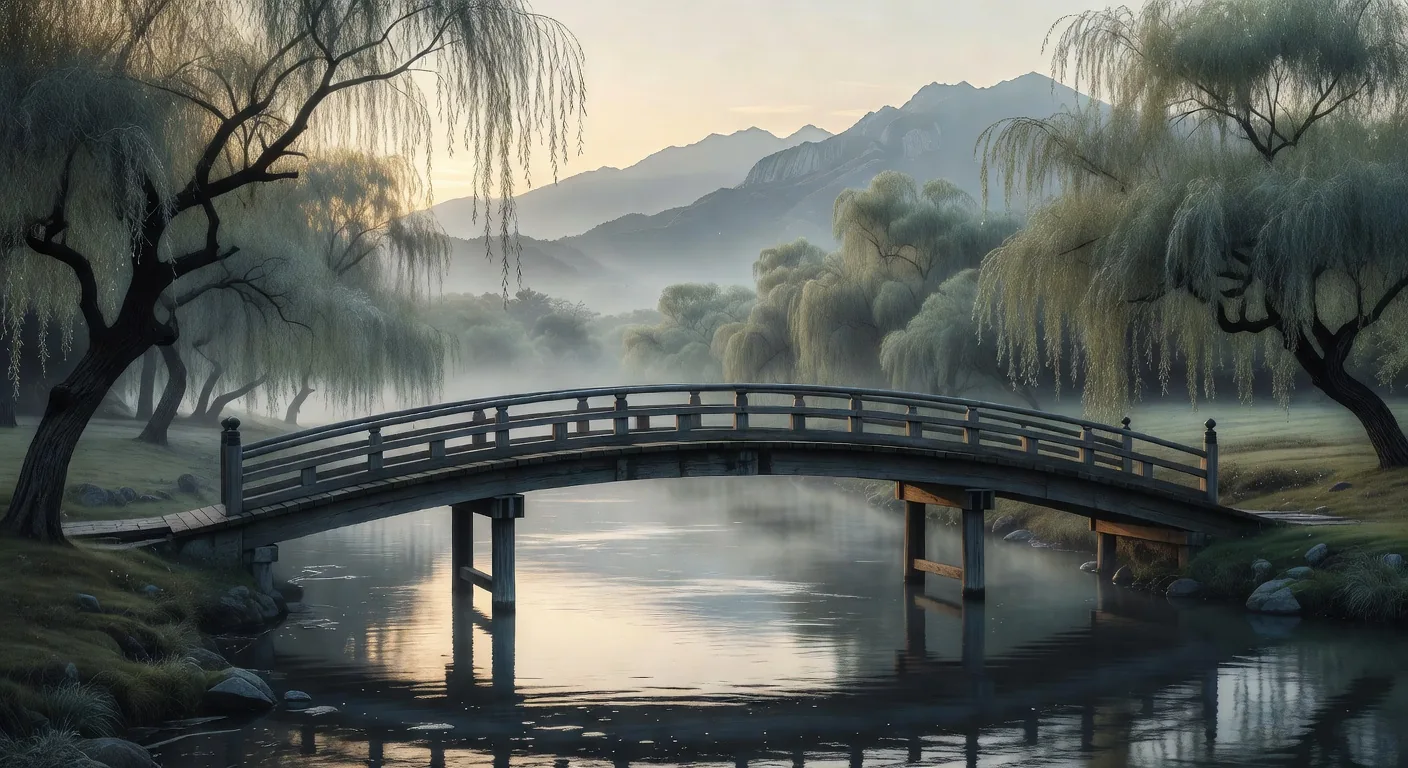 Traditional Japanese Bridge